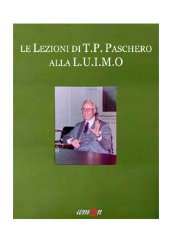 Paschero T. P. Le lezioni di Paschero alla L.U.I.M.O. – 1996