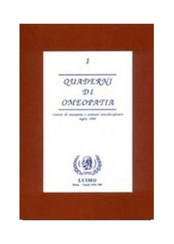 Schmidt P. Quaderni di omeopatia n.1 - 6 – 1981